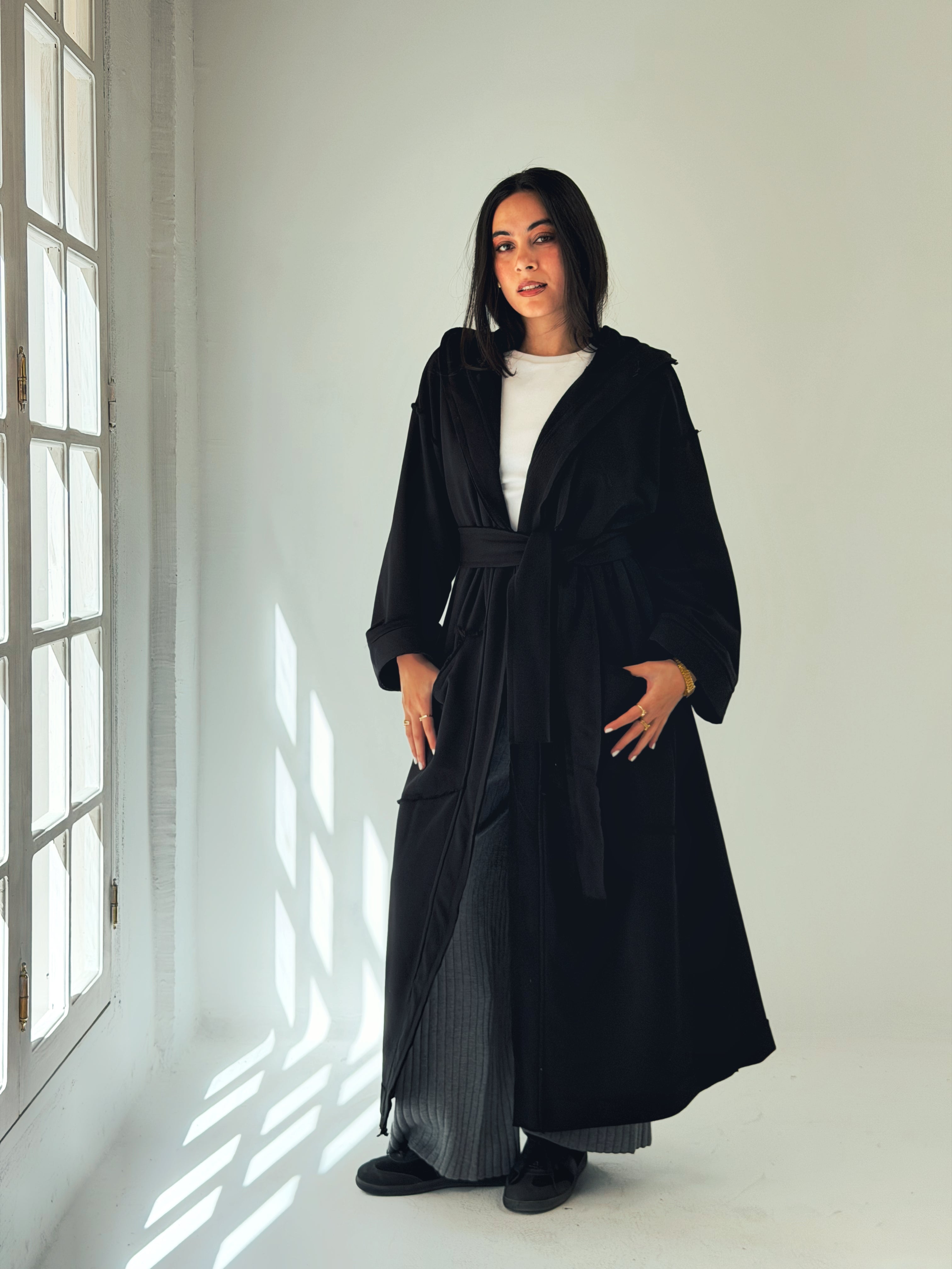 Winter Hug Coat Black - AB ESSENTIALS