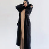 Winter Hug Coat Black - AB ESSENTIALS