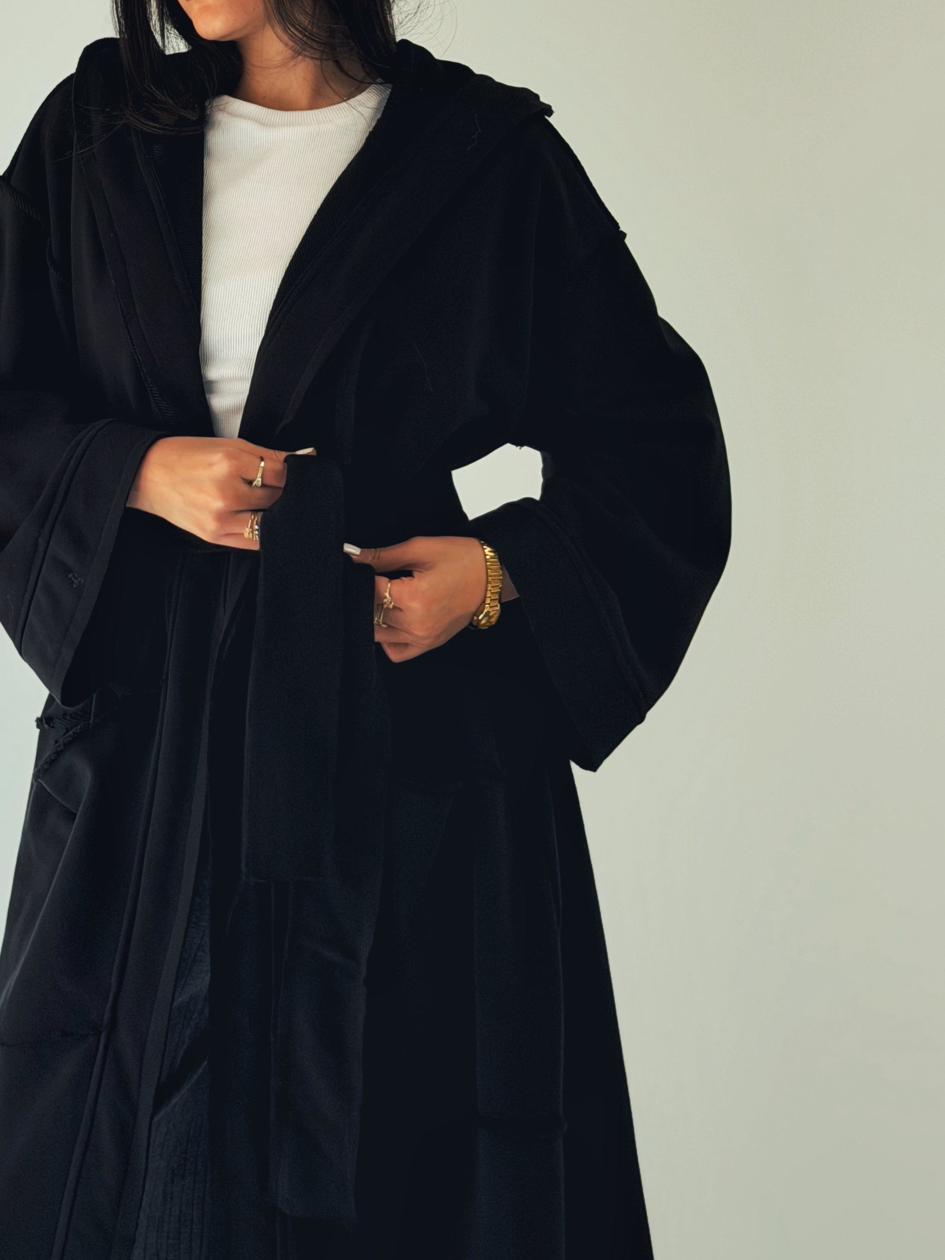 Winter Hug Coat Black - AB ESSENTIALS