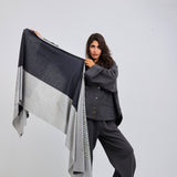 Words Wool Shawl - AB ESSENTIALS