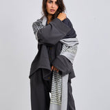 Words Wool Shawl - AB ESSENTIALS