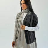 Words Wool Shawl - AB ESSENTIALS