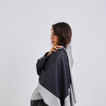 Words Wool Shawl - AB ESSENTIALS