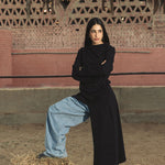 Wrap Tee Black - AB ESSENTIALS