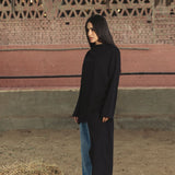 Wrap Tee Black - AB ESSENTIALS