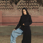 Wrap Tee Black - AB ESSENTIALS