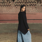 Wrap Tee Black - AB ESSENTIALS