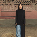 Wrap Tee Black - AB ESSENTIALS