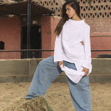 Wrap Tee White - AB ESSENTIALS