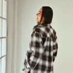 Wrap Up Shirt Brown - AB ESSENTIALS