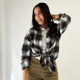 Wrap Up Shirt Brown - AB ESSENTIALS