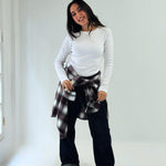 Wrap Up Shirt Burgundy - AB ESSENTIALS