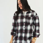 Wrap Up Shirt Burgundy - AB ESSENTIALS