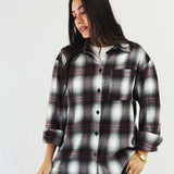 Wrap Up Shirt Burgundy - AB ESSENTIALS