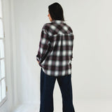 Wrap Up Shirt Burgundy - AB ESSENTIALS